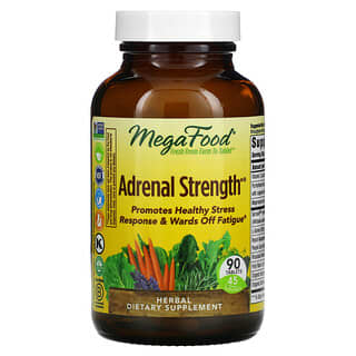 MegaFood, Adrenal Strength, 90 Tablets