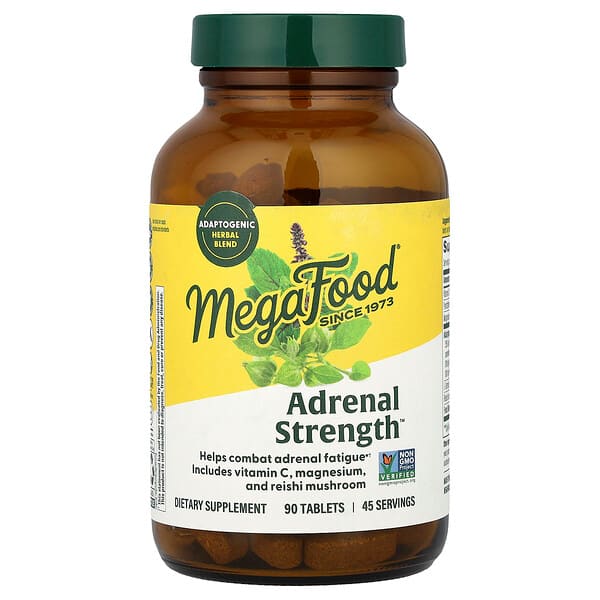 MegaFood, Forța suprarenală, 90 tablete
