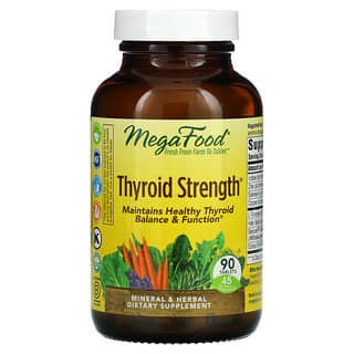 MegaFood, Thyroid Strength, 90 таблеток