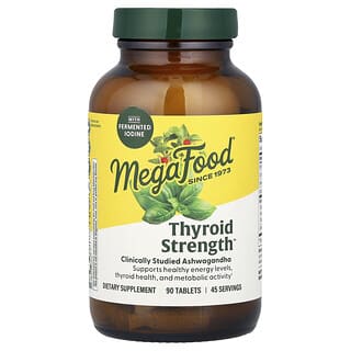 MegaFood, Thyroid Strength, 90 comprimés