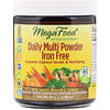 Daily Multi Powder, Iron Free, 2.88 oz (81.6 g)