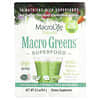 Macrolife Naturals, Macro Greens®, 슈퍼 푸드, 9.4g(0.3oz)