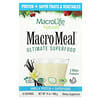 MacroMeal, Ultimate Superfood, Vanilla, 10 Packets, 1.4 oz (40 g) Each