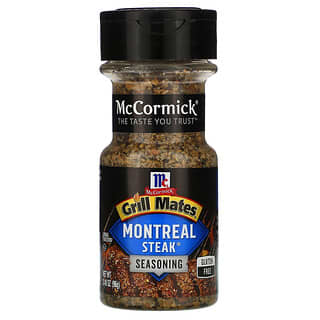 McCormick Grill Mates, Приправа для стейка «Монреаль», 96 г (3,40 унции)