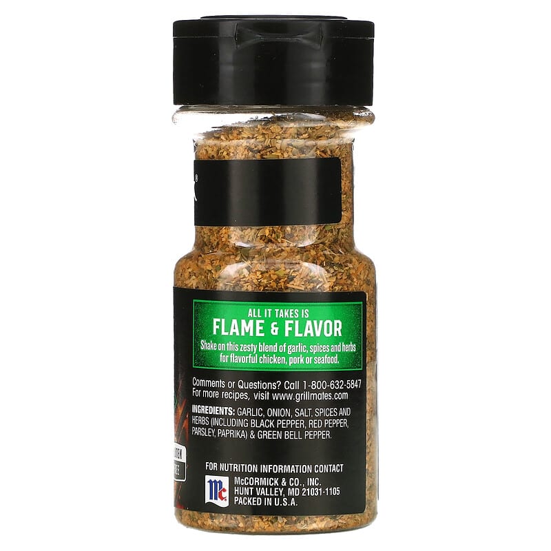 McCormick Grill Mates Montreal Chicken Seasoning Gluten Free - 2.75 oz btl