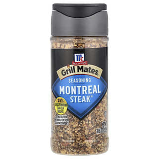 McCormick Grill Mates, Montreal Steak®, приправа, на 25% меньше натрия, 90 г (3,18 унции)