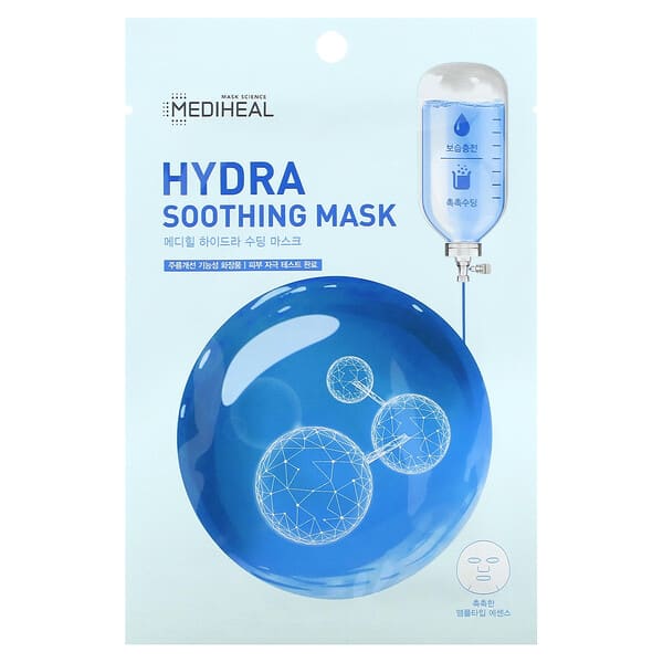 Mediheal‏, Hydra Soothing Beauty Mask , 1 Sheet Mask, 0.68 fl oz (20 ml)