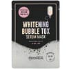 Mascarilla de belleza Whitening Bubble Tox Serum, 1 lámina, 21 ml