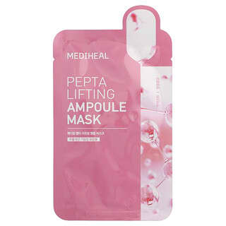 MEDIHEAL, Pepta Lifting, Topeng Kecantikan Ampul, 1 Helaian, 0.67 fl oz (20 ml)