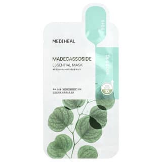 MEDIHEAL, Madecassoside, Mascarilla de belleza esencial, 1 lámina, 24 ml (0,81 oz. Líq.)