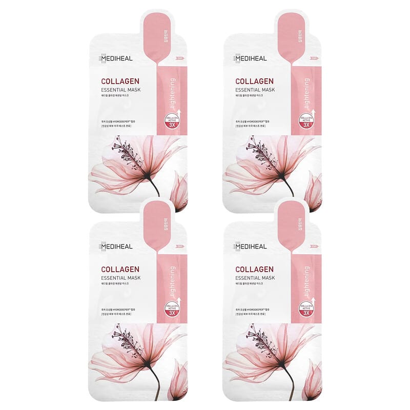 プランエス　MEDIHEAL COLLAGEN ESSENTIAL MASK Collagen Essential Mask – Mediheal US