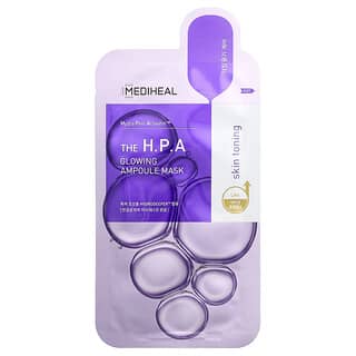 MEDIHEAL, The HPA, Mască de frumusețe cu fiole strălucitoare, 1 foaie, 0,84 fl oz (25 ml)