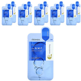MEDIHEAL, The NMF Ampoule Beauty Mask, 10 feuilles, 27 ml chacune
