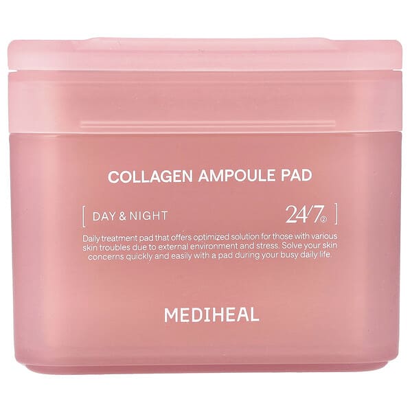 MEDIHEAL, 콜라겐 앰플 패드, 100매, 170ml(5.74fl oz)