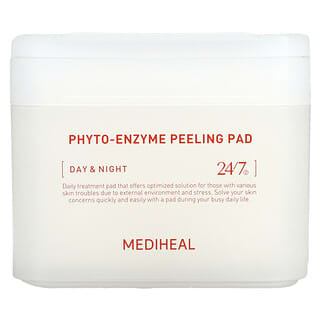 MEDIHEAL, Phyto-Enzyme Peeling Pad, Day & Night, 90 подушек, 200 мл (6,76 жидк. Унции)