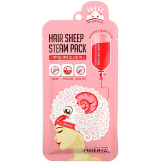 Mediheal, Paquete de vapor para el cabello de oveja, 1 lámina