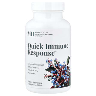 Michael's Health, Snabbt immunsvar, 120 vegetariska tabletter