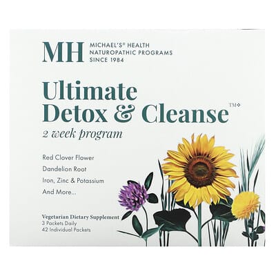 Michael's Health, Ultimate Detox & Cleanse, 42 Individual Packets