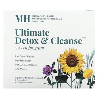 Michael's Naturopathic, Ultimate Detox & Cleanse（アルティメット老廃物除去＆クレンジング）、42袋