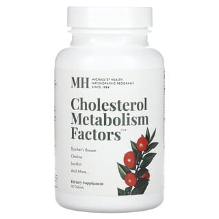 Michael's Naturopathic, Facteurs du métabolisme du cholestérol, 90 comprimés