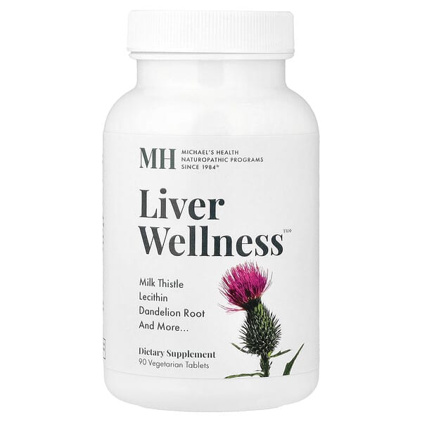 Michael's Health, Liver Wellness, 90 Vegetáriánus tabletta