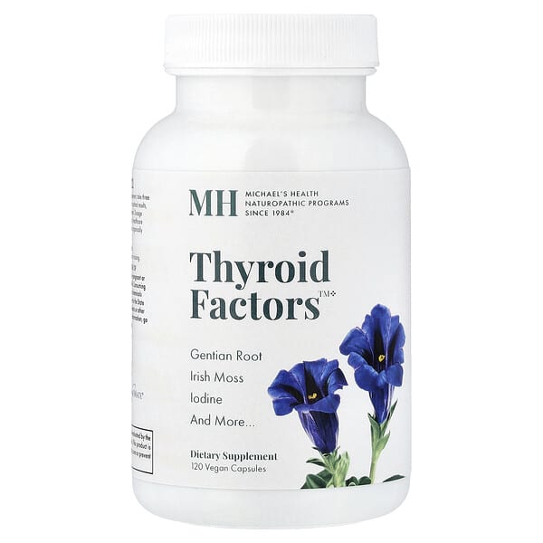 Michael's Health, Thyroid Factors™, 베지 캡슐 120정