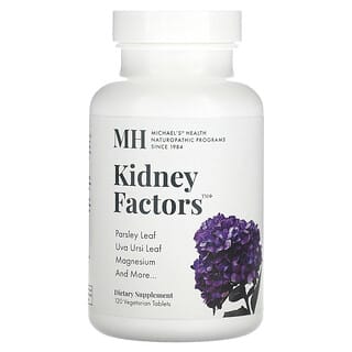 Michael's Naturopathic, Kidney Factors, 120 tabletek wegetariańskich