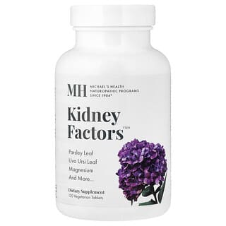 Michael's Health, Kidney Factors™, 120 Comprimidos Vegetarianos