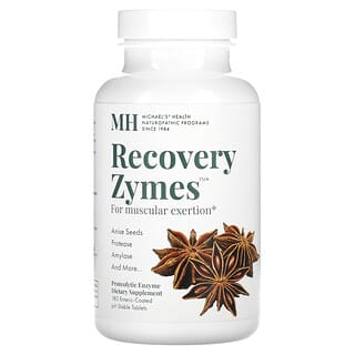 Michael's Naturopathic, Recovery Zymes, 180 Enteric-Coated pH Stable Tablets