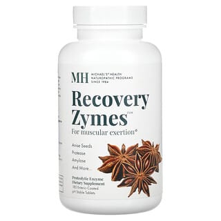 Michael's Naturopathic, Recovery Zymes, 180 Enteric-Coated pH Stable Tablets