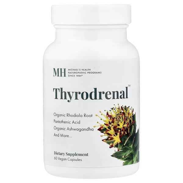 Michael's Health, Thyrodrenal™, 60 Vegan Capsules — product photo 1