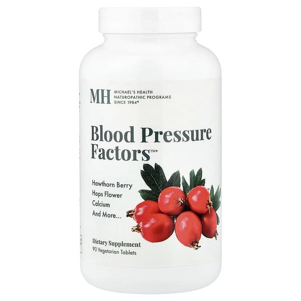 Michael's Health, Blood Pressure Factors, 베지 정제 90정
