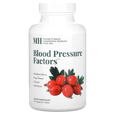 Michael's Health, Blood Pressure Factors, 180 Vegetarian Tablets
