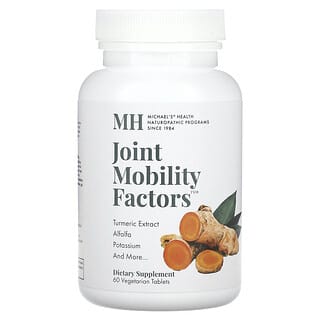 Michael's Naturopathic‏, Joint Mobility Factors, ‏60 טבליות צמחוניות