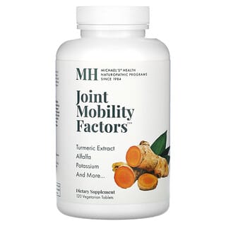 Michael's Naturopathic, Joint Mobility Factors, 120 вегетарианских таблеток