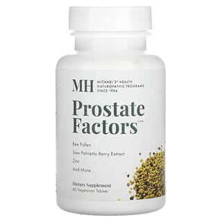 Michael's Naturopathic, Prostate Factors, 60 вегетаріанських таблеток