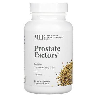 Michael's Health, Prostate Factor, 120 Vegetarian Tablets