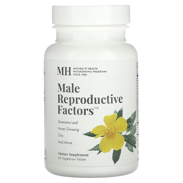 Michael's Health Male Reproductive Factors, 60 Vegetarian Tablets