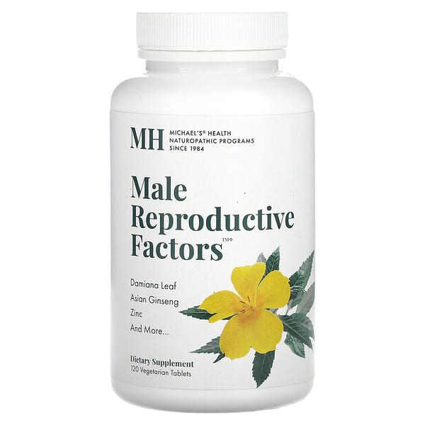 Michael's Health Male Reproductive Factors, 120 Vegetarian Tablets