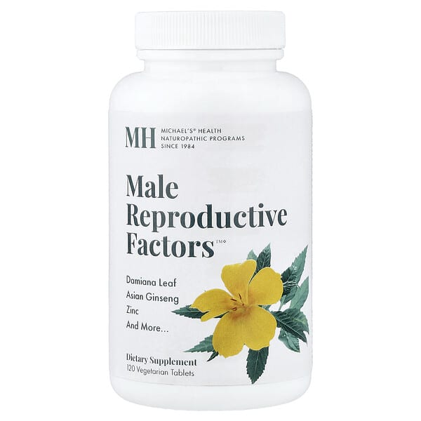 Michael's Health, Male Reproductive Factors™, 120 Vegetarian Tablets — product photo 1