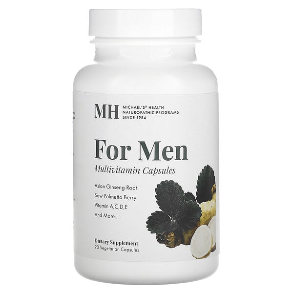 For Men, Multivitamin Capsules, 90 Vegetarian Capsules