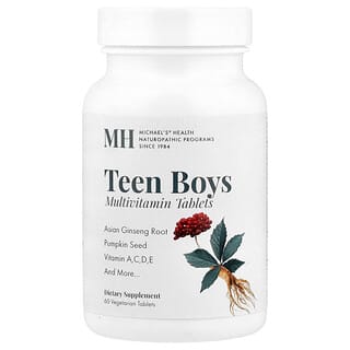 Michael's Health, Teen Boys Multivitamin, 60 Vegetáriánus tabletta