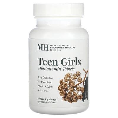 Michael's Health, Girls' Multivitamin, 60 Vegetarian Tablets
