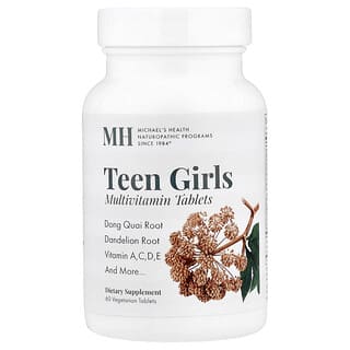 Michael's Health, Teen Girls Multivitamin, 60 Vegetarian Tablets