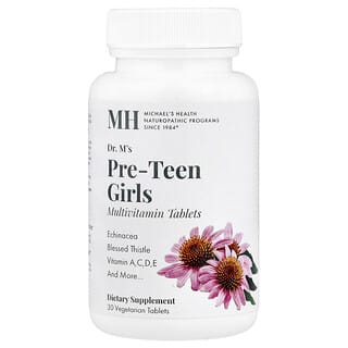 Michael's Health, Multivitamin för flickor i förskoleåldern, 30 vegetariska tabletter