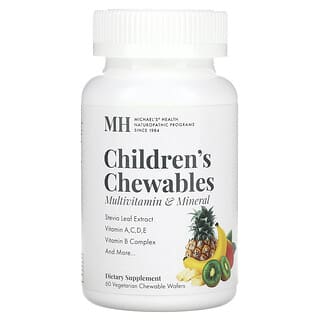 Michael's Naturopathic, Children's Chewables, Natural Fruit , 60 Vegetarian Chewable Wafers