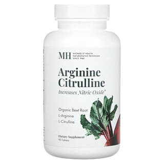 Michael's Naturopathic, Arginina e Citrulina, 90 Comprimidos