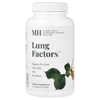 Michael's Health, Factores pulmonares`` 120 comprimidos vegetales