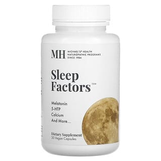 Michael's Naturopathic, Sleep Factors, 30 веганских капсул