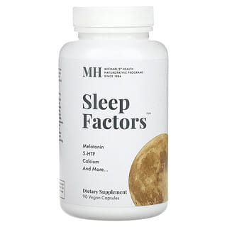 Michael's Naturopathic, Sleep Factors`` 90 cápsulas veganas